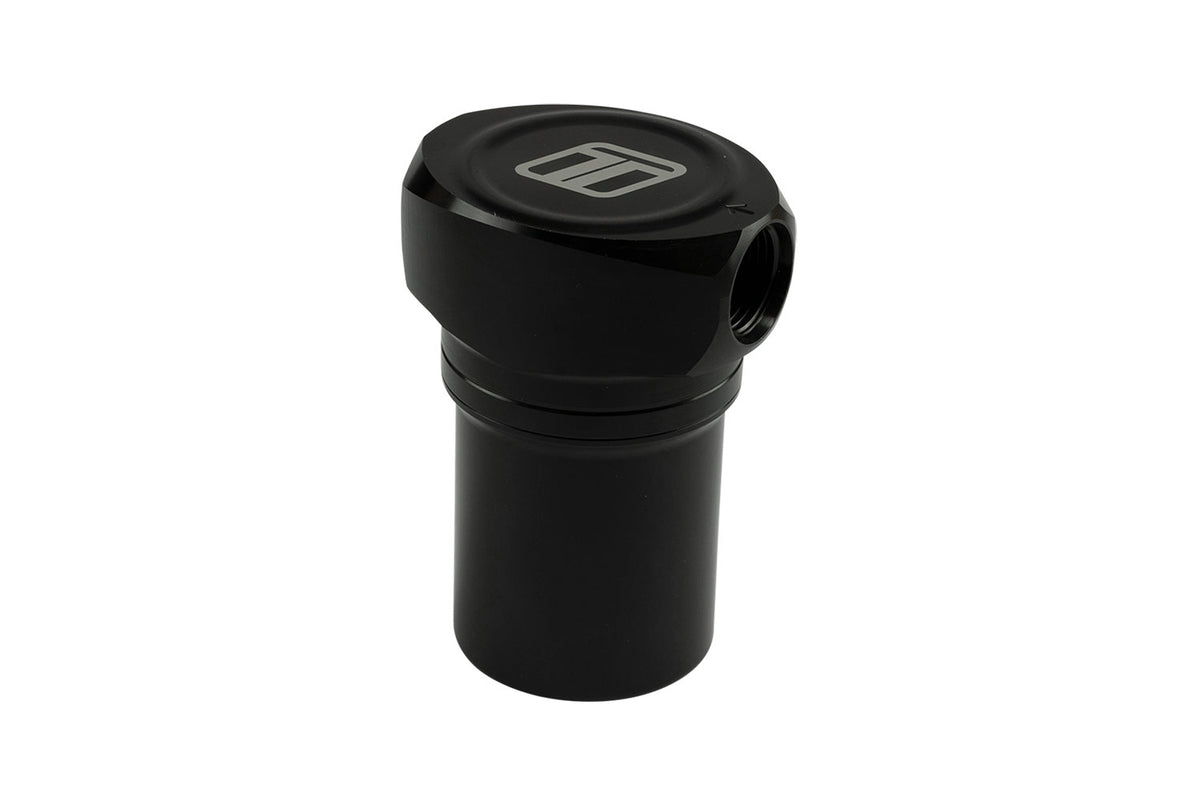 Turbosmart Fuel Filter Canister 10um 8AN Black