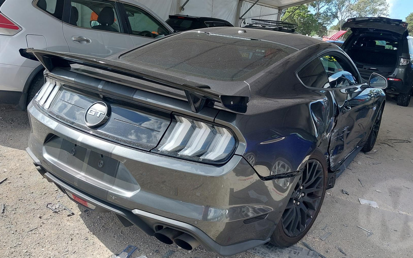 Wrecking Ford Mustang FN 2019 GT