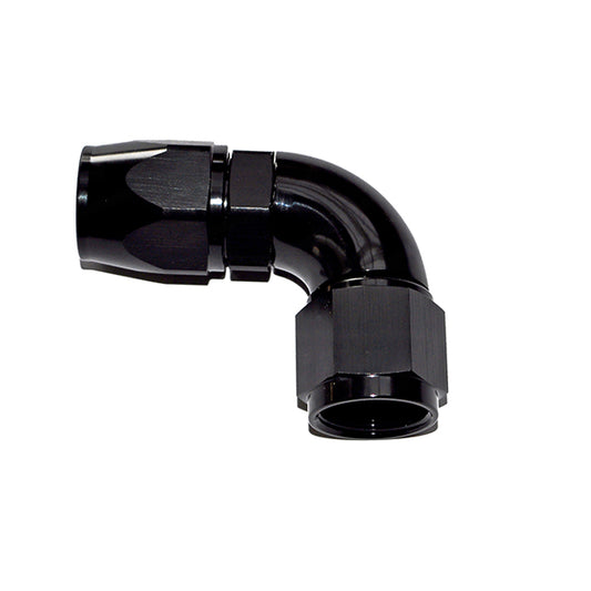 200 SERIES 90° ONE-PIECE FULL FLOW PTFE HOSE END -3AN