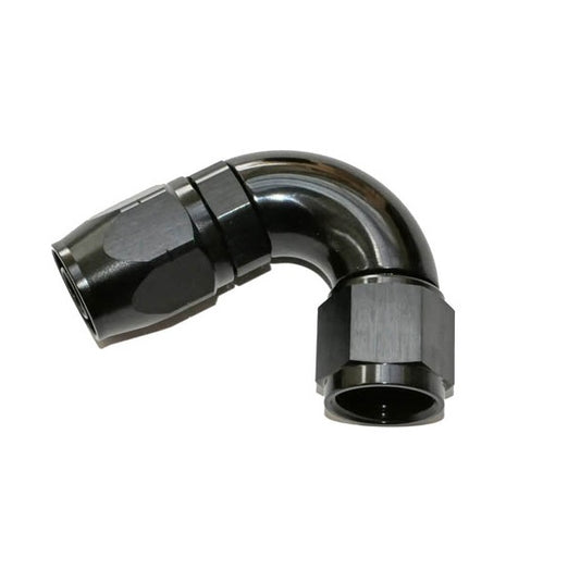 200 SERIES 120° ONE-PIECE FULL FLOW PTFE HOSE END -6AN