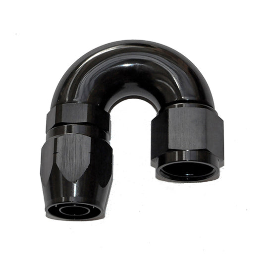 200 SERIES 180° ONE-PIECE FULL FLOW PTFE HOSE END -6AN