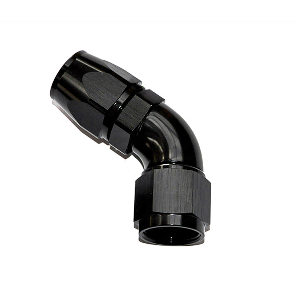 100 SERIES 60° ONE-PIECE FULL FLOW SWIVEL CUTTER HOSE END -10AN