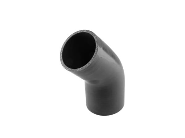 Turbosmart Silicon Hose 45 Reducer Elbow 2.50"-2.75" Black