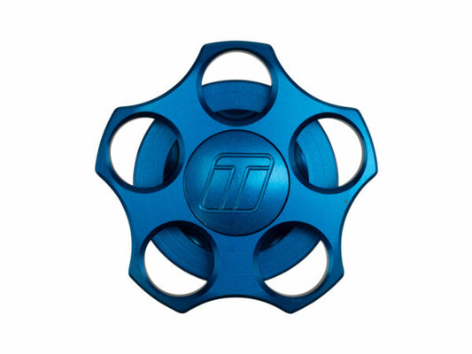 Turbosmart Oil Cap - M32x3.5 - Nissan - Blue