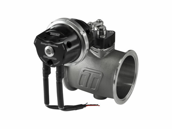 Turbosmart PSG40CG Pneumatic StraightGate40 Compressed Gas (Solenoid) 7psi Black
