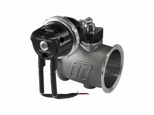 Turbosmart PSG40CG Pneumatic StraightGate40 Compressed Gas (Solenoid) 7psi Black