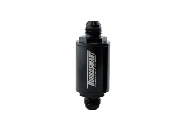 Turbosmart FPR Billet Fuel Filter 10um AN-6 - Black