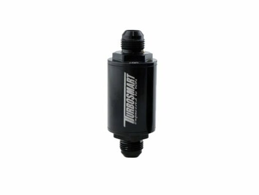 Turbosmart FPR Billet Fuel Filter 10um AN-6 - Black