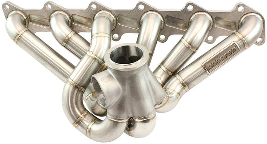 Boosted Ford Barra V-Band Stainless Steel Manifold - GT30-GT35