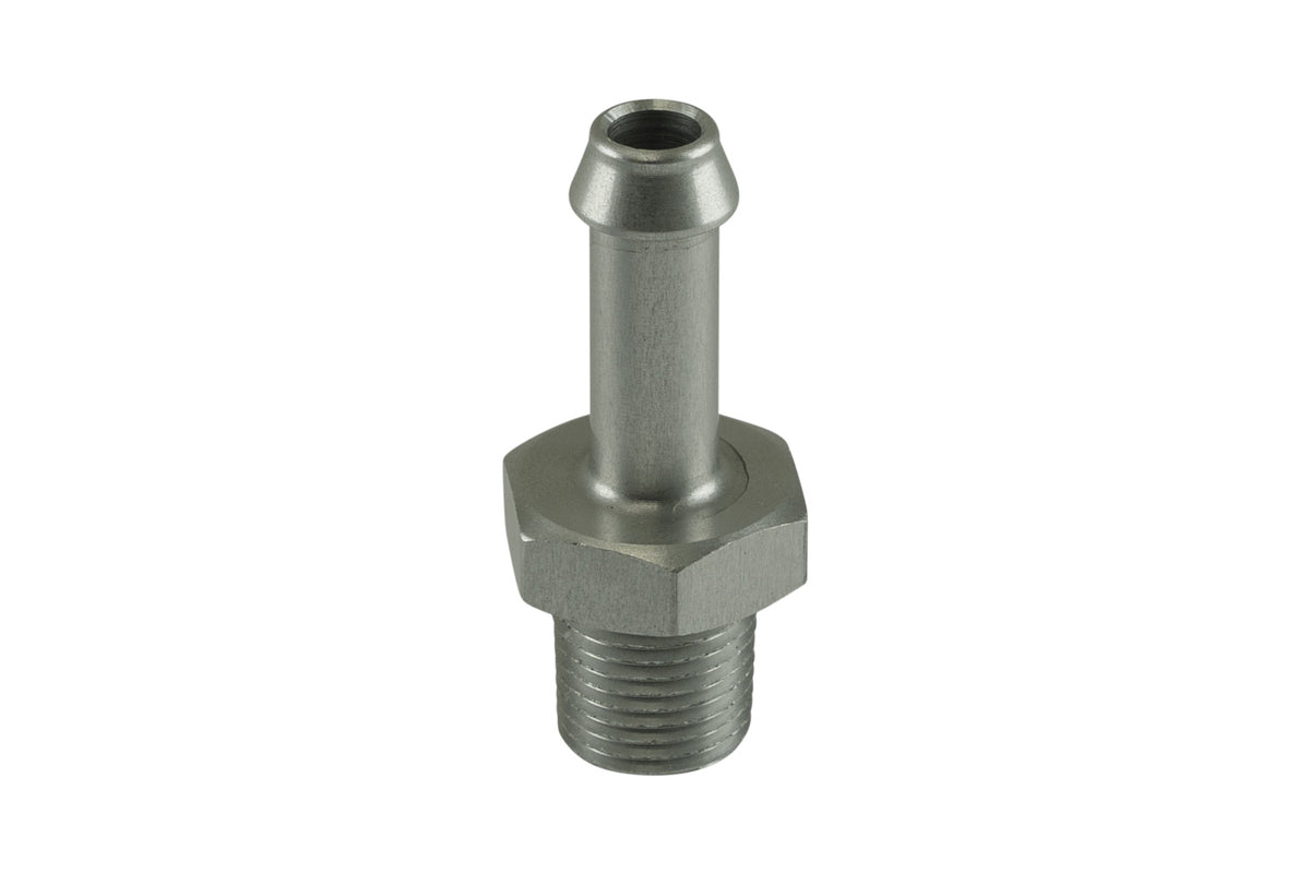 Turbosmart Fitting 6mm / 1/4" Hose End to 1/8 NPT Male Straight -