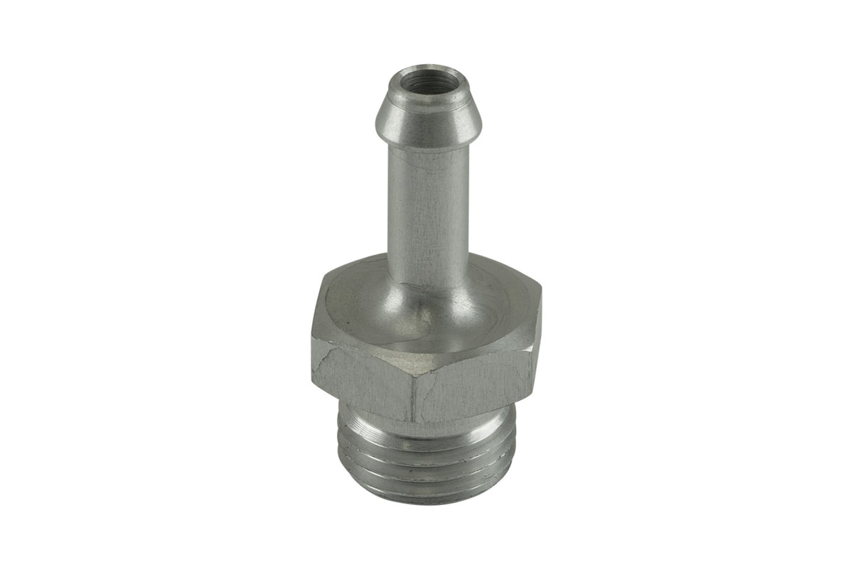 Turbosmart Fitting 6mm / 1/4" Hose End to -6 AN ORB Male Straight -