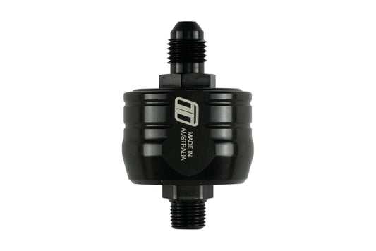 Turbosmart Turbo Oil Filter 44um -4AN Inlet 1/8"NPT Outlet