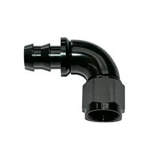 400 SERIES 90° FULL FLOW PUSH LOCK HOSE END -10AN
