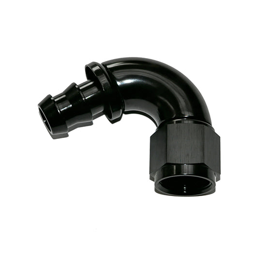 400 SERIES 120° FULL FLOW PUSH LOCK HOSE END -8AN