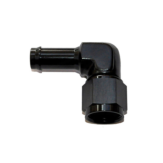 AN Female to Hose Barb - 90 Degree