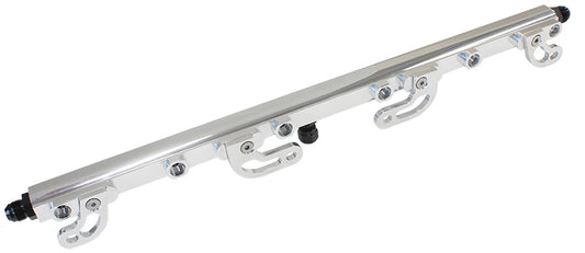 Billet EFI Fuel Rail Polished - Ford FG Barra 4.0L Turbo