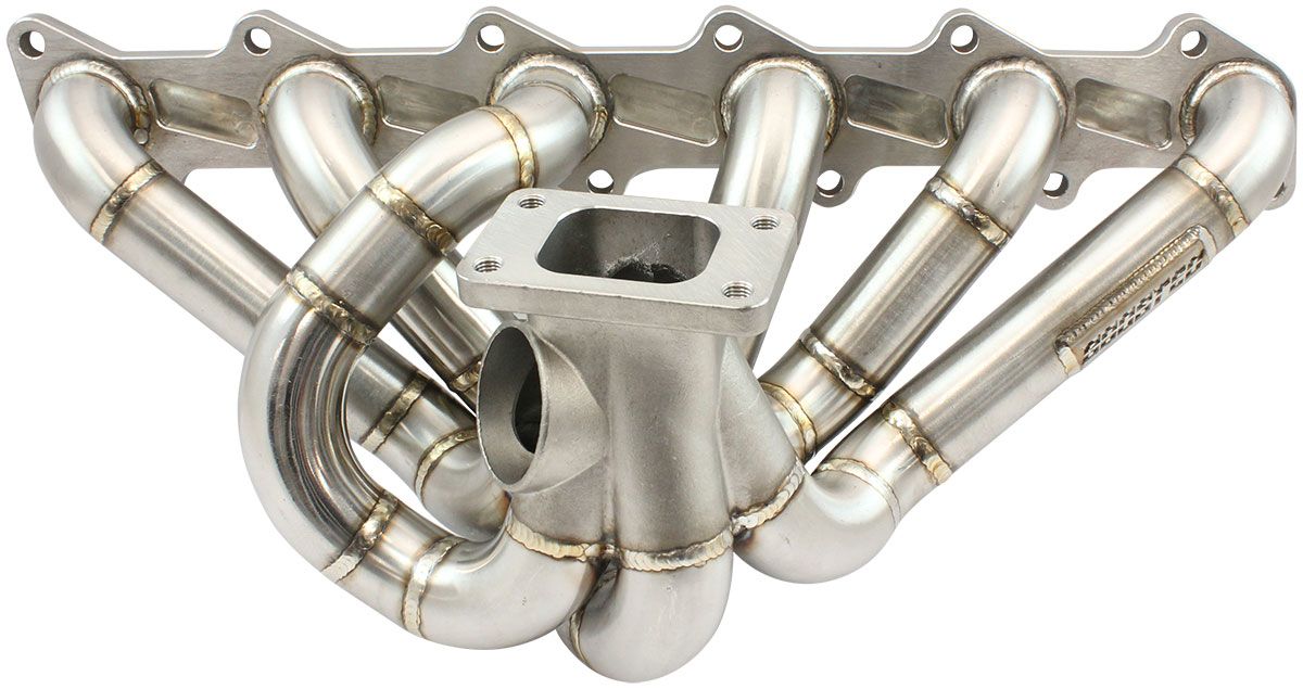 Boosted Ford Barra T3 Stainless Steel Manifold - GT30-GT35