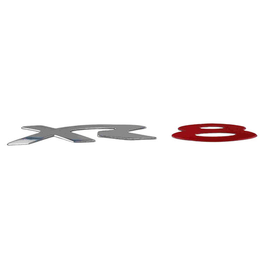 ba bf fg xr8 badge, side skirt xr8 badge, xr8 emblem, ford falcon xr8 badg