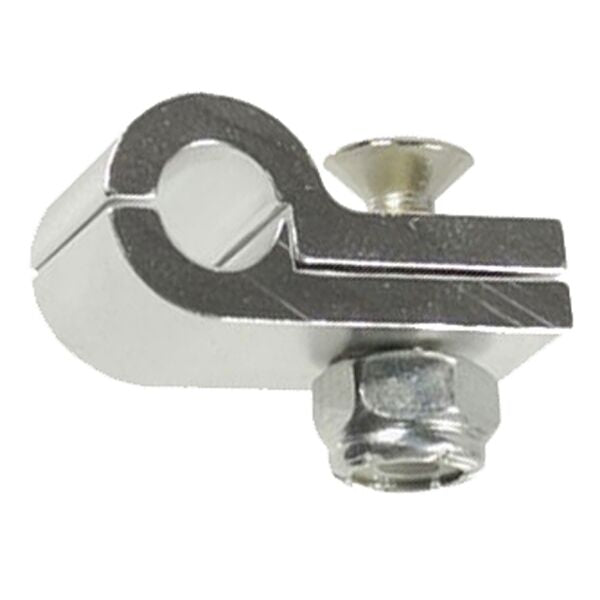 Billet Aluminium P-Clamp (Single) - Silver