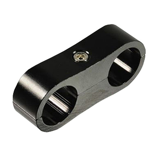 Billet Aluminium P-Clamp (Dual) - Black