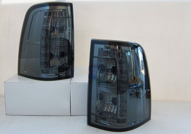 Smoked LED Tail Lights Ute - Ford Falcon FG